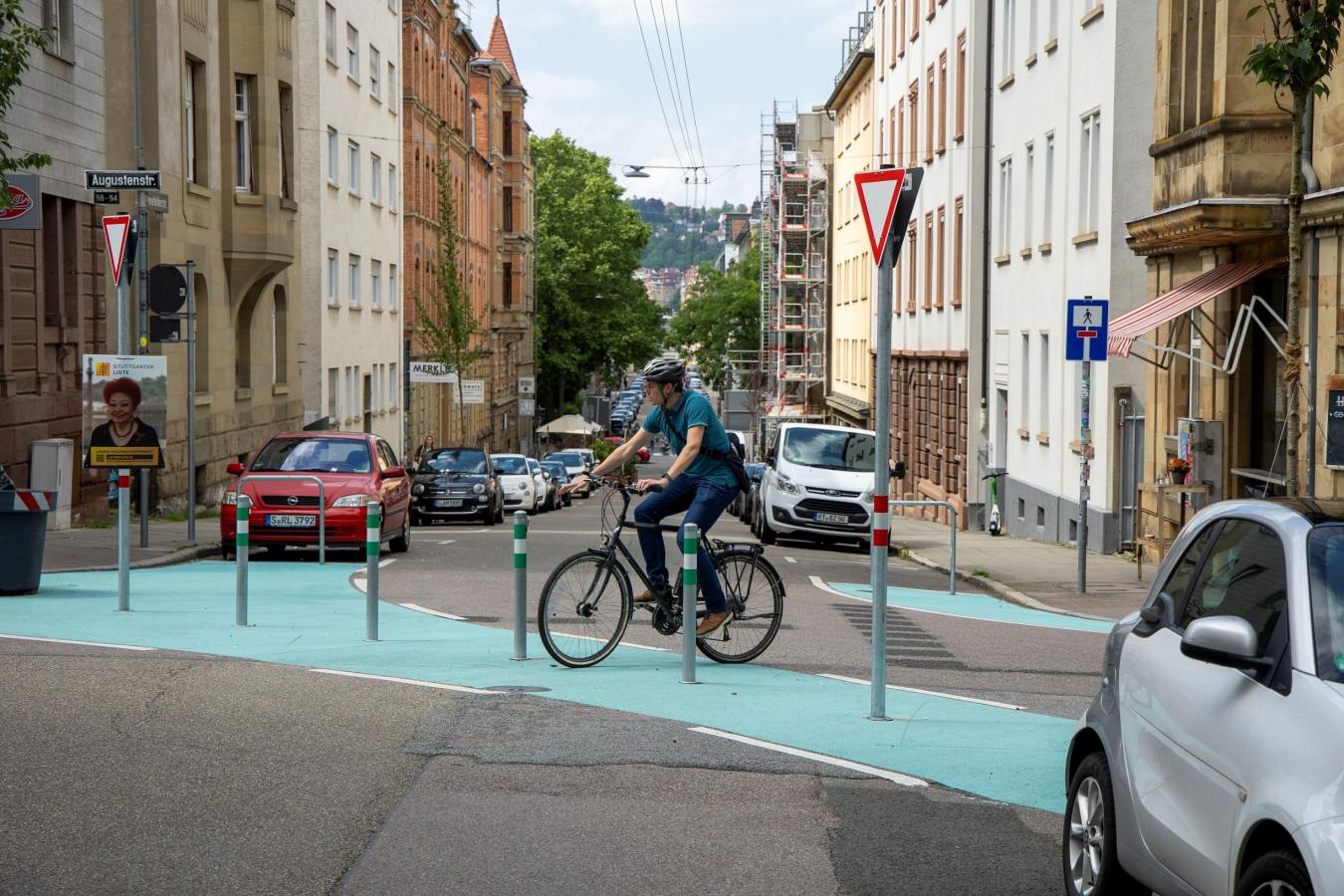 Der Superblock Augustenstraße ist offiziell eröffnet